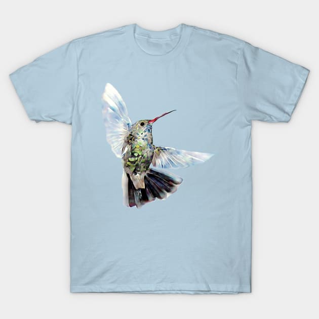 Tiny little hummingbird T-Shirt by philosophizerx